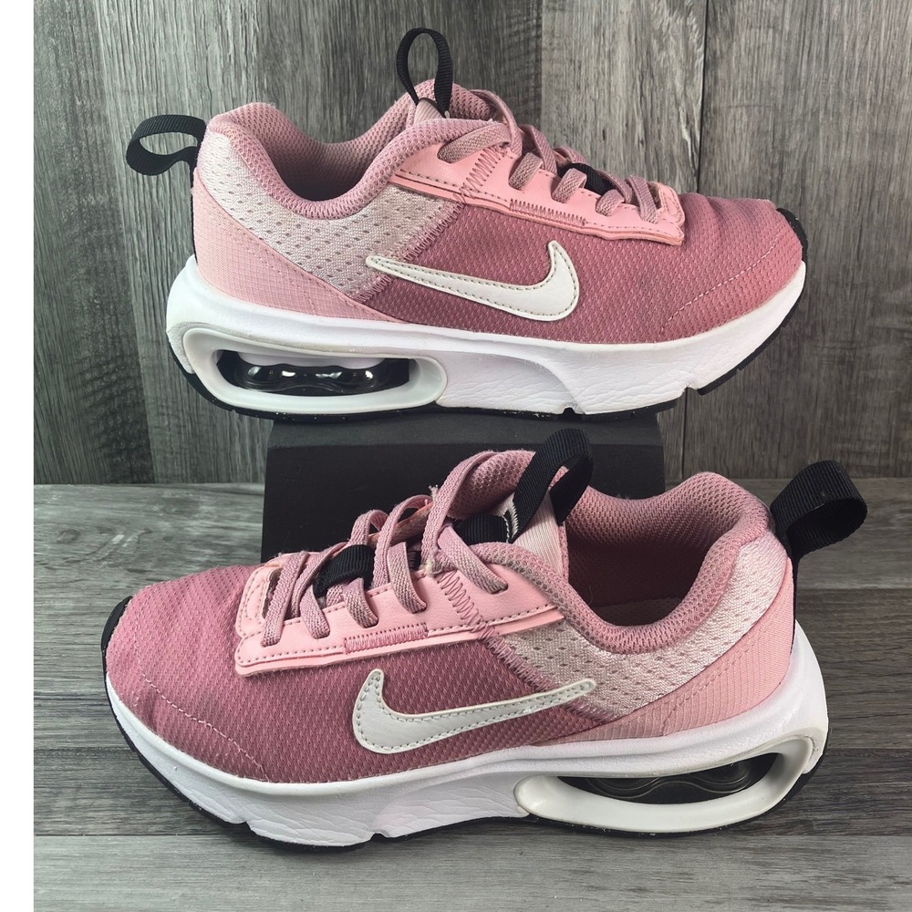 Nike Air Max INTRLK Lite Pink White Kids Sneakers DH9394-601 Size 1Y